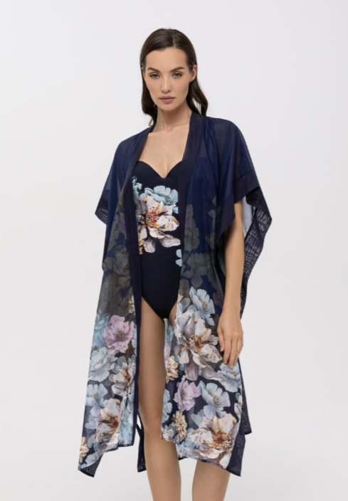 Туника из шелка и хлопка