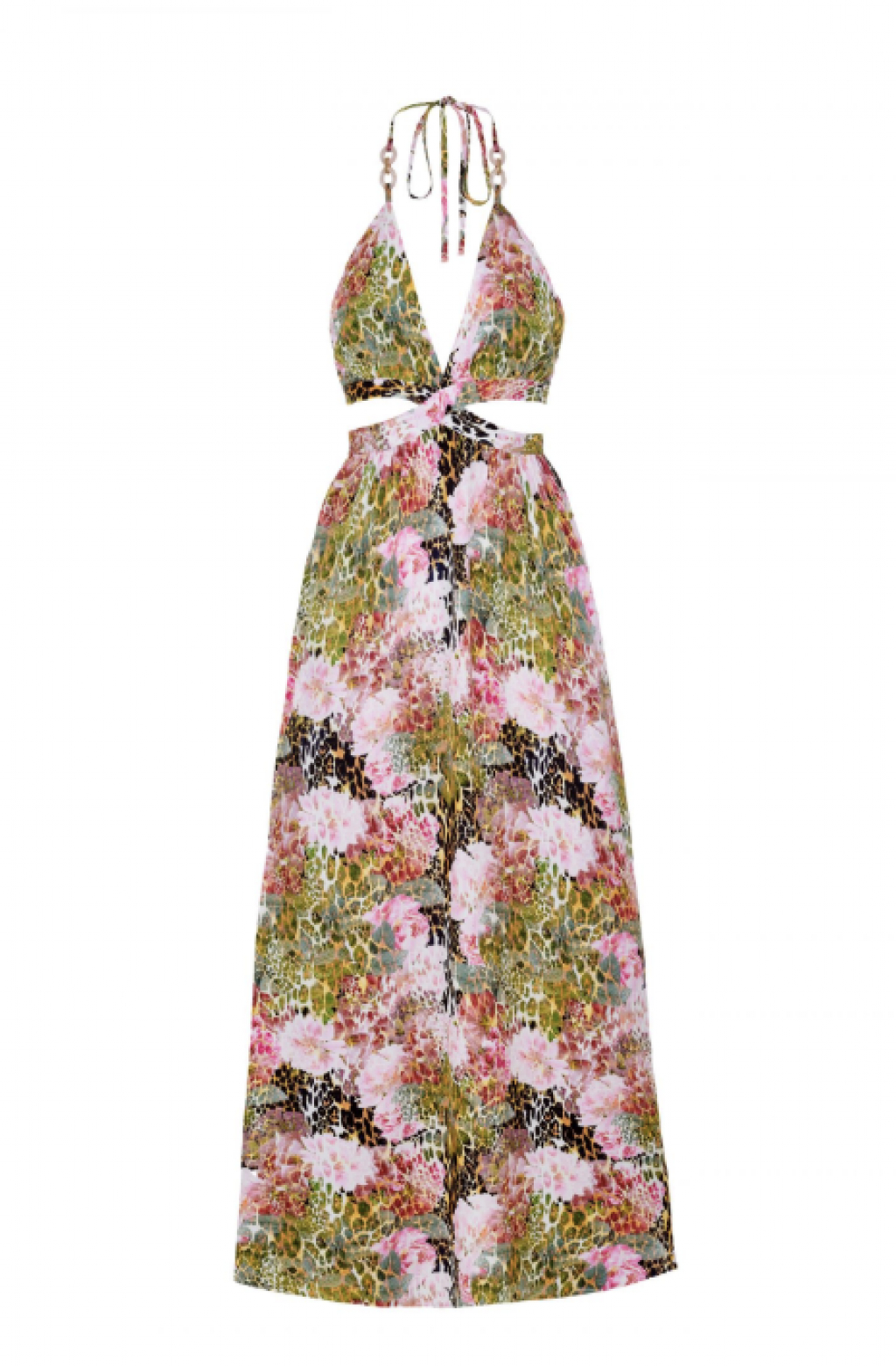 Платье сарафан с шелком