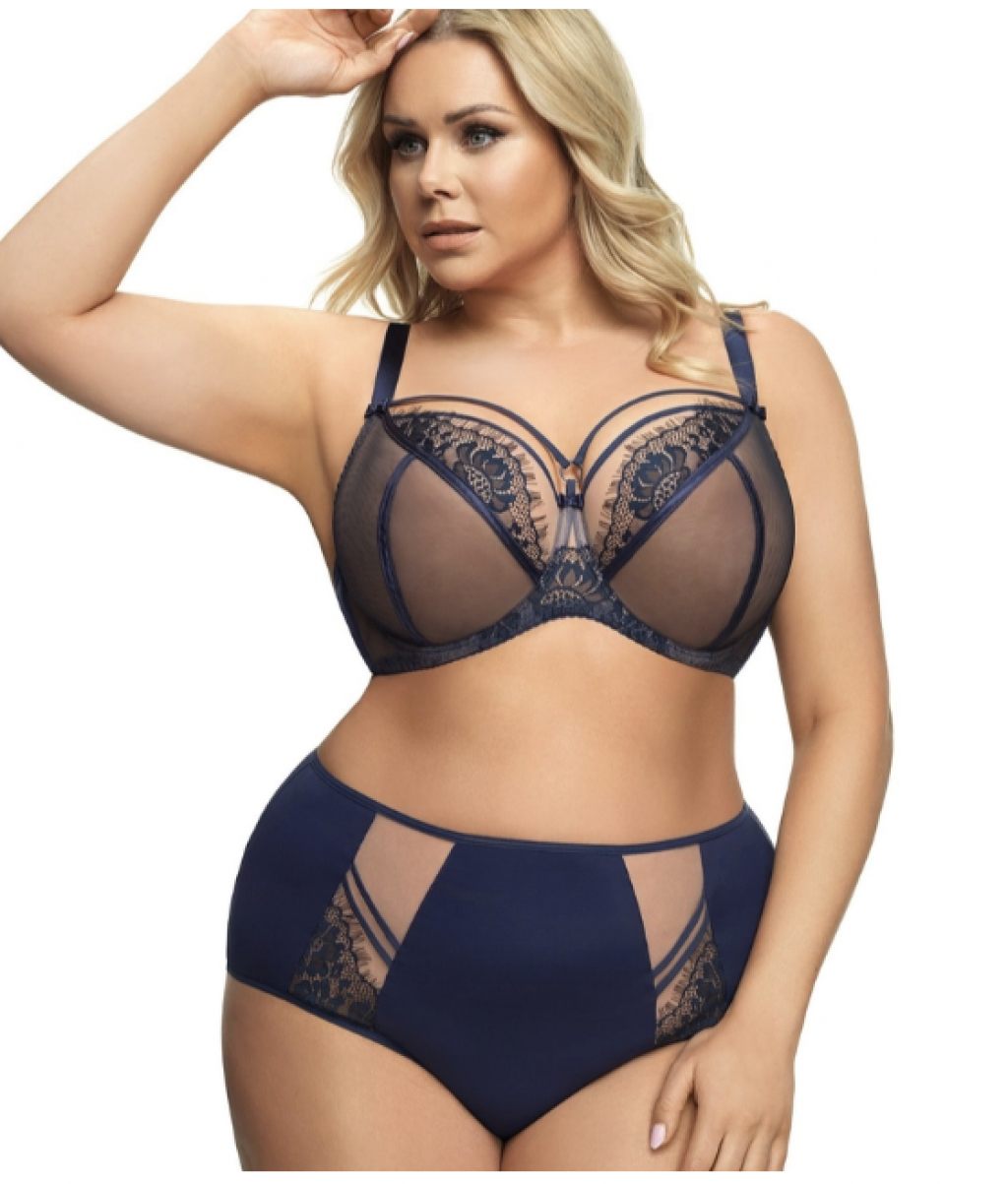 Бюстгальтер 496 К синий