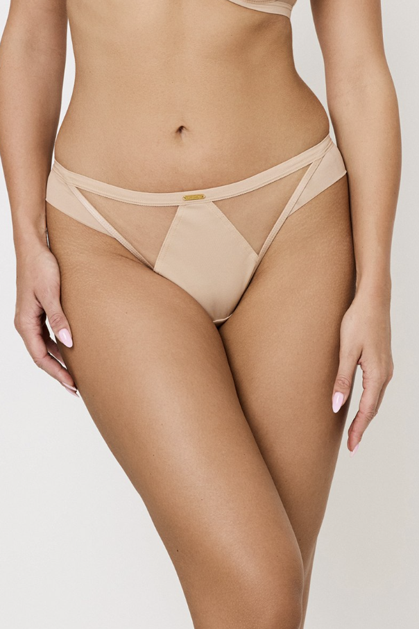 Трусы бразильяно HOLLY BEIGE Mini