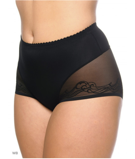 0363/10 Трусы чёрный "El Fa Mei"