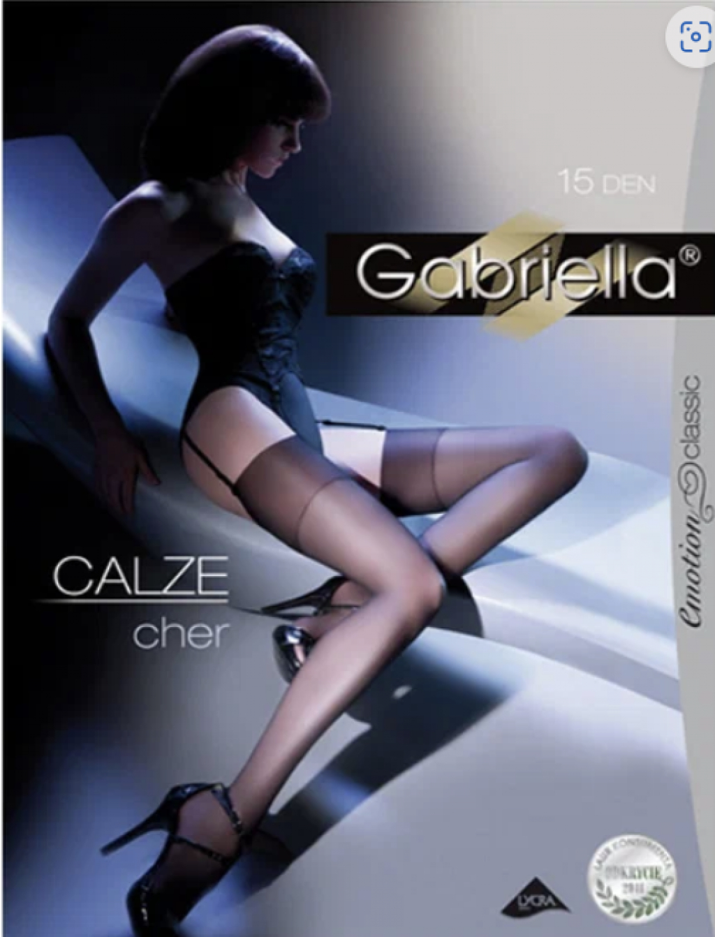 226 CHER Чулки 15 den (Телесный, 1/2 (neutro))