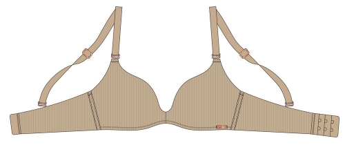 Бюстгальтер "пуш-ап" б/каркасов LUCKY 52142-03