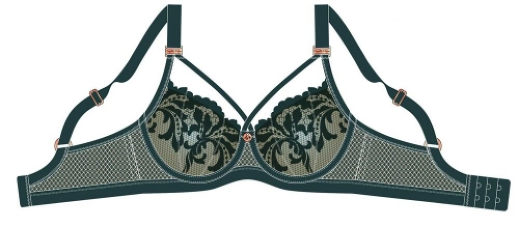 Бюстгальтер на поролоне MERCY 87138-08